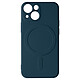 Avizar Coque Magsafe iPhone 13 Silicone Souple Intérieur Soft-touch Mag Cover  bleu nuit Coque de protection, Mag Cover conçue pour iPhone 13