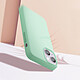 Avis Moxie Coque pour iPhone 14 Hybride Semi-rigide Fine Légère Intérieur Doux  menthe