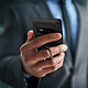 Avis Avizar Coque Noir Bi-matières pour Samsung Galaxy S10