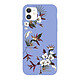 LaCoqueFrançaise Coque iPhone 11 Silicone Liquide Douce lilas Fleurs Sauvages Coque iPhone 11 Silicone Liquide Douce lilas Fleurs Sauvages