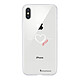 LaCoqueFrançaise Coque iPhone X/Xs 360 intégrale Coeur Blanc Amour Tendance Coque iPhone X/Xs 360 intégrale Coeur Blanc Amour Tendance