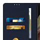 Avizar Étui pour Samsung Galaxy S21 Ultra Clapet Portefeuille Support Vidéo  Bleu Nuit pas cher
