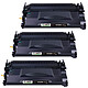 3 Toners compatibles HP 26A CF226X Noir 3 Toners compatibles HP 26A CF226X Noir