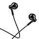 Écouteurs Stéréo Télécommande et Microphone Câble Anti-nœud 1.2m LinQ Noir Écouteurs proposés par la marque LinQ, compatibles avec tous les appareils équipés d'un port Jack 3.5 mm