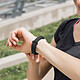 Acheter Avizar Bracelet Sport Xiaomi Mi Band 6 et 5 Silicone Premium Soft-touch Léger Noir