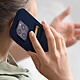 Avis Avizar Coque pour iPhone 14 Pro Max Silicone Souple Porte-carte Fine Légère  bleu