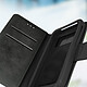 Acheter Avizar Étui pour Smartphone 5,5 pouces Universel Simili cuir Effet Vieilli Coque coulissante Porte-cartes  noir