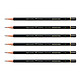 TOMBOW Crayon Graphite Haute Qualité MONO 100 6B x 6 Crayon