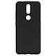 Avizar Coque Nokia 2.4 Flexible Antichoc Finition Mat Anti-traces noir Coque de protection noire conçue pour votre téléphone Nokia 2.4