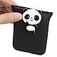 Avizar Coque Huawei P20 Lite Design Panda 3D Protection Souple Flexible - Noir pas cher