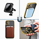 Acheter Avizar Coque MagSafe pour iPhone 11 Silicone Protection Caméra  Contour Chromé Or
