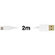 Avis Inkax Câble USB vers Micro-USB  Câble 2m Charge rapide et sécurisée