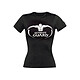 Ultimate Guard - T-Shirt femme Logo Noir  - Taille M T-Shirt Ultimate Guard, modèle femme Logo Noir.
