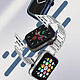 Acheter Avizar Bracelet pour Apple Watch 41mm et 40mm et 38 mm Maillons en Acier Inoxydable a Boucle Papillon  Argent