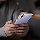Avizar Coque Samsung Galaxy S21 Plus Rigide Antichoc Contour Renforcé Transparent pas cher