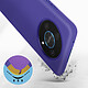 Avis Avizar Coque pour Honor Magic 4 Lite Silicone Semi-rigide Finition Soft-touch Fine  Violet