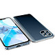 Evetane Coque iPhone 12/12 Pro (6,1 pouces) 360° intégrale protection avant arrière silicone transparente Motif pas cher
