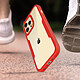 Acheter Avizar Coque iPhone 13 Pro Max Dos Plexiglas Avant Polymère Coin Renforcé Contour Rouge