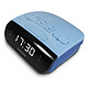 Metronic 477033 Radio-réveil Duo colors AM/FM double alarme - bleu