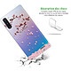 Avis Evetane Coque Samsung Galaxy Note 10 Plus 360 intégrale transparente Motif Chute De Fleurs Tendance