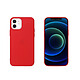 Avis Myway Coque pour iPhone 12 mini COLORED Souple en TPU Rouge