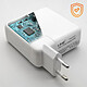 Avis LinQ Chargeur Secteur Puissance 87W Compact avec Câble USB-C 2m  blanc