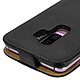 Acheter Avizar Etui Samsung Galaxy S9 Plus à Clapet Cuir Languette magnétique - Noir