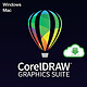 CorelDRAW Graphics Suite 2024 - Licence perpétuelle - 1 utilisateur - A télécharger Logiciel de graphisme (Français, Windows et macOS)