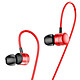 LaCoqueFrançaise Ecouteurs prise jack de 3,5mm - rouge Ecouteurs prise jack de 3,5mm - rouge