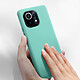 Acheter Avizar Coque Xiaomi Mi 11 5G Silicone Semi-rigide Finition Soft Touch Fine Turquoise