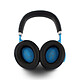Avis Powerade 480189 - Casque audio à réduction de bruit active ANC avec bluetooth aptX - noir et bleu cyan