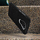 Avizar Coque Xiaomi Redmi Note 9 Paillette Amovible Silicone Semi-rigide Noir pas cher