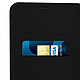 Avizar Housse Samsung Galaxy A6 Plus Etui Portefeuille Clapet Fonction support - Noir pas cher