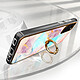 Avis Avizar Coque Samsung Galaxy S20 FE Bague de maintien Motif marbre multicolore
