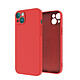 Avis Myway Coque pour iPhone 14 Smoothie en TPU Rouge