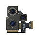 Clappio Caméra Arrière pour iPhone 13 Pro et 13 Pro Max Module Capteur Photo Caméra arrière de remplacement avec nappe de connexion