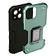 Avizar Coque iPhone 14 Antichoc Hybride avec Anneau Support Magnétique  Vert - Une coque de protection antichoc spécifiquement conçue pour iPhone 14