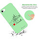 Avis LaCoqueFrançaise Coque iPhone 7/8 Silicone Liquide Douce vert pâle J'aime Marseille