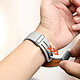 Avis Avizar Bracelet pour Galaxy Watch 5 / 5 Pro / 4 Cuir Fermoir Boucle Magnétique  blanc