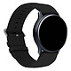 Avizar Bracelet Galaxy Watch Active2 44mm Aspect Cuir Fermoir Boucle Ardillon Noir Bracelet de montre conçu pour votre Samsung Galaxy Watch Active2 44mm