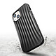 Avis Raptic Coque pour iPhone 14 Clutch Shockproof 3M avec motif rayures Noir