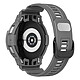 Avizar Bracelet pour Galaxy Watch 5 / 5 Pro / 4 Silicone Ajustable gris Bracelet de montre Gris