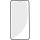 Avizar Verre Trempé pour iPhone 11 Pro Max et XS Max Bord Biseauté 5D Surface Full Glue + Applicateur  Noir En verre trempé d'une dureté 9H résistant contre les rayures, les chocs et les impacts
