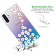 Avis Evetane Coque Samsung Galaxy Note 10 Plus 360 intégrale transparente Motif Marguerite Tendance