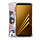 Avis LaCoqueFrançaise Coque Samsung Galaxy A8 2018 anti-choc souple angles renforcés transparente Motif Fleurs parme