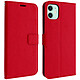 Avizar Housse Apple iPhone 11 Étui Porte carte Support Vidéo Vintage Rouge - Pochette de protection spécialement conçue pour Apple iPhone 11