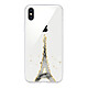 LaCoqueFrançaise Coque iPhone X/Xs silicone transparente Motif Illumination de paris ultra resistant Coque iPhone X/Xs silicone transparente Illumination de paris ultra resistant Protection housse Motif Ecriture Tendance