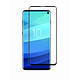 Muvit Verre de protection d'écran pour Samsung Galaxy S10e Incurvé Antichoc Noir transparent Anti-rayures