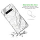Avis LaCoqueFrançaise Coque Samsung Galaxy S10 anti-choc souple angles renforcés transparente Motif Marbre gris