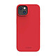 So Seven Coque pour iPhone 14 Plus SMOOTHIE RECYCLE Rouge - Silicone et anti-tâche